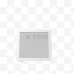 平板上的科技图片_白色木桌上的平板电脑屏幕，配有