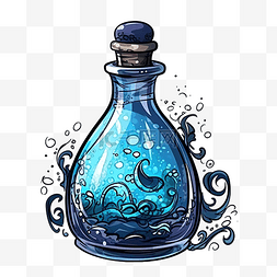 水瓶设计图片_藥水瓶