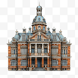 3d模型门图片_荷兰建筑