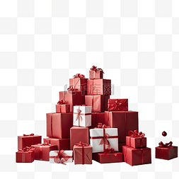 白色礼物箱图片_假期和圣诞节墙