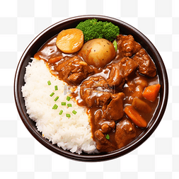 咖色菜单图片_咖喱饭 日本料理