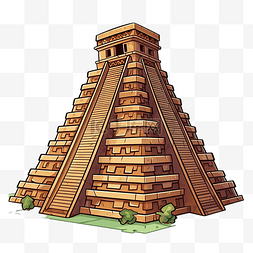 墨西哥金字塔图片_阿兹特克金字塔著名地标
