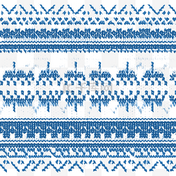 针织矢量图图片_针织无缝图案