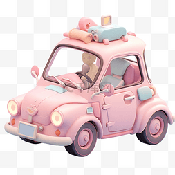 玩具背景图片_3d 汽车玩具渲染对象图
