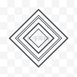 菱形形背景图片_白色背景上的扁方形图标 向量