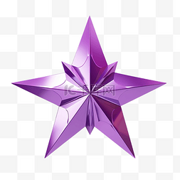 盒式磁带录音机图片_紫色复古星星