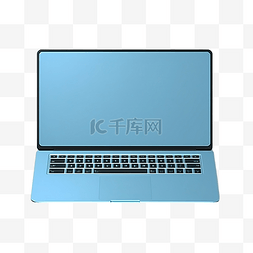 灰色的桌子图片_蓝色背景顶视图上的真实笔记本电