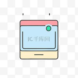 相机icon设计图片_将相机显示为冰箱图标的图标 向