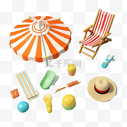夏季活動图片_用于日光浴户外活动或休闲娱乐的