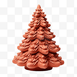 红粘土圣诞树