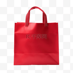 商品保证图片_红色购物袋 PNG