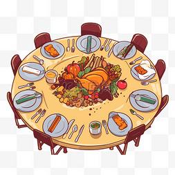 感恩節餐桌