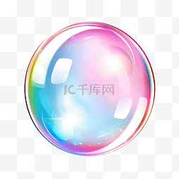 漂浮的球图片_肥皂泡的插图