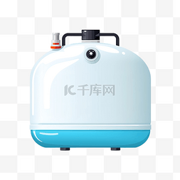 氧化锌避雷器图片_在白色背景上隔离的储气罐矢量图