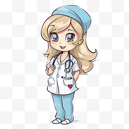 護士帽子图片_護士聽診器