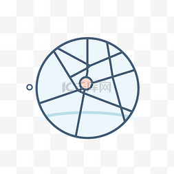 球形的背景图片_白色背景上的球形图标 向量