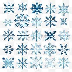 大冰晶图片_可爱的雪花大套装圣诞设计冬季假