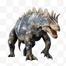 batrachotomus 恐龙孤立 3d 渲染