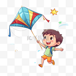 儿童玩具风筝png插图