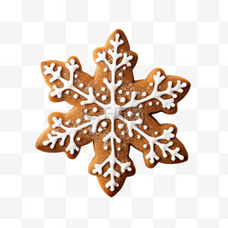 八角形状图片_鹿和雪花形状的圣诞饼干