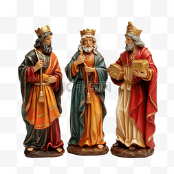 饰品场景图片_圣诞节场景 耶稣圣婴与三位智者