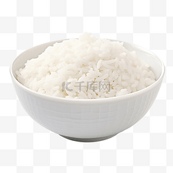 从照片中剪出煮熟的米饭