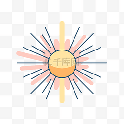 太阳光环图片_光环图标图标太阳光线矢量格式