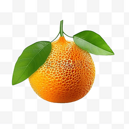 带叶的水果图片_用于柑橘类产品广告的带叶的ai生