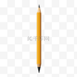 木色条纹图片_与剪切路径隔离的铅笔