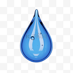 蓝色的雨滴图片_藍色的水滴
