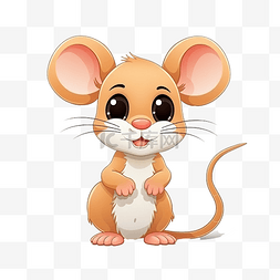 漂亮的老鼠图片_老鼠动物卡通人物