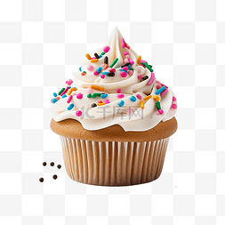 生日吹滴滴卷图片_甜甜的纸杯蛋糕和饼干