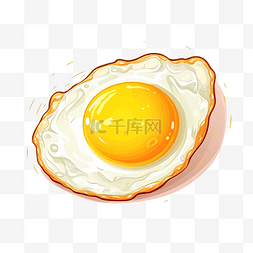 黑椒牛柳炒饭图片_新鲜的煎鸡蛋插画