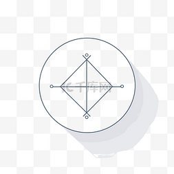 对称柳叶图片_圆圈中间带有箭头的符号 向量