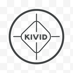 kvidd 的标志 由一个空圆圈组成的