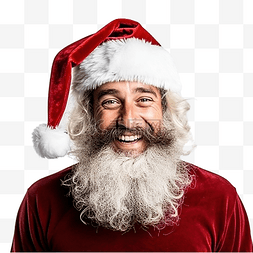 寒假易拉宝图片_圣诞老人的帽子和胡子