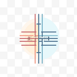 交叉icon图片_交叉线的图标 向量