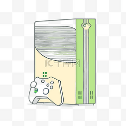 x线性图标图片_被黑的Xbox 向量