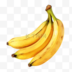 可爱的香蕉水果文具贴纸油画