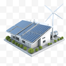 创新求实忠诚图片_可再生能源能源站图 3d