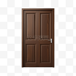 门口牌图片_棕色门房子门房间建筑
