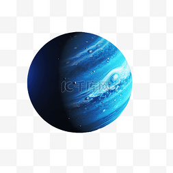 先鋒图片_海王星在太空中 此图像的背景元
