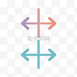 两个方向图片_来自两个不同方向的两个不同颜色