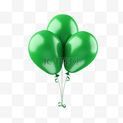 爱尔兰旗图片_圣帕特里克节气球