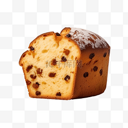 圣诞样机图片_Panettone 是传统的圣诞食品