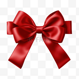 红色卡片装饰图片_用于圣诞节和生日装饰的红色蝴蝶