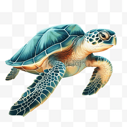 海龟插图