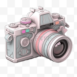 播送图片_3D 渲染中的相机用于图形资产 Web 