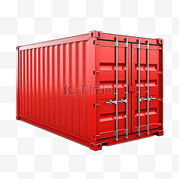 花期预告图片_鲜红色的集装箱