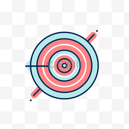 清晰目标图片_用于目标或目标射击网站概念的线